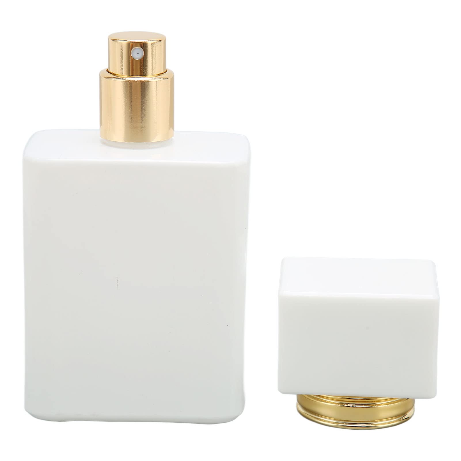 Premium Glass Perfume Bottle Atomizer Set - 2 Pack Refillable Travel Perfume Spray Bottles with Large Capacity for Makeup Remover, Essential Oils & Fragrances | Perfect for Travel, Gym, Office & Daily Use