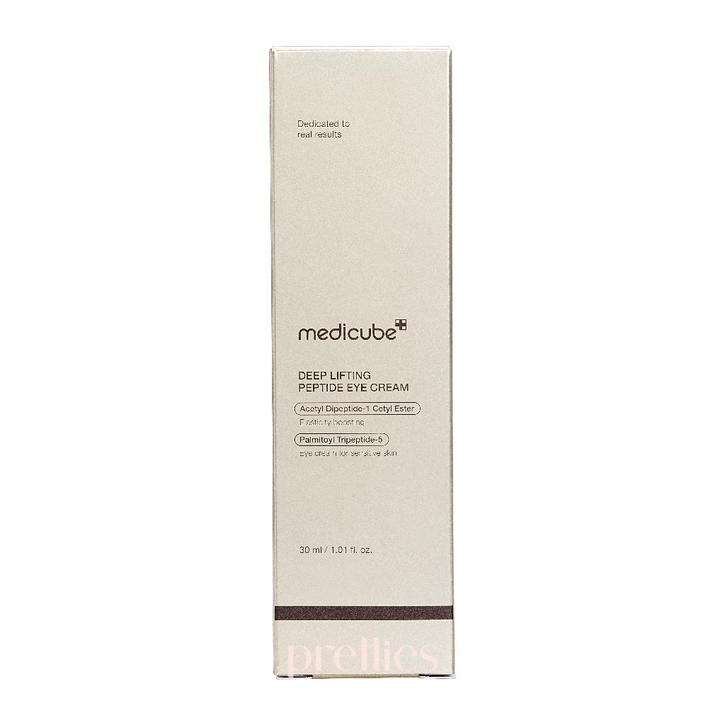 Medicube Deep Lifting Peptide Eye Cream 30ml - Anti-Aging & Wrinkle Treatment for Face & Under Eyes - Perfect for Night Routine & Dark Circle Care