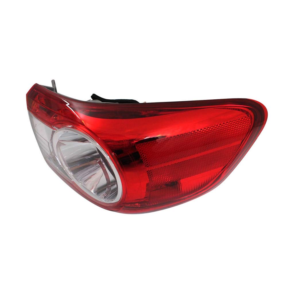 2011-2013 Toyota Corolla Replacement Rear Tail Lights Set (Driver & Passenger Side) - Compatible with Canada Models TO2804111 TO2805111 | OEM# 81560-02580 81550-02580 - Perfect for Night Driving Safety & Vehicle Customization
