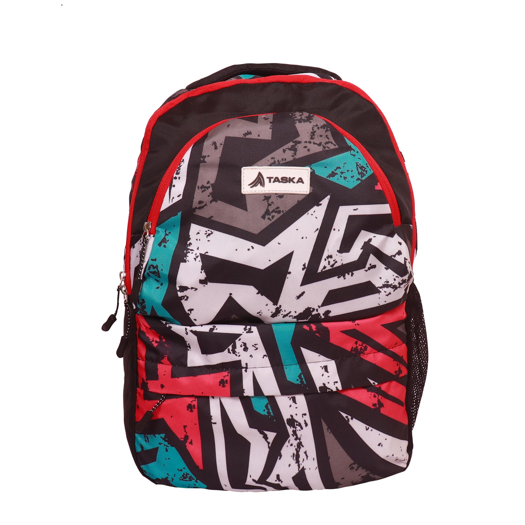 Water Resistant Polyester Laptop Backpack for College, School & Office - Lightweight Durable Bag for Men, Women, Boys & Girls with Rain Cover - Perfect for Commuting, Travel & Daily Use