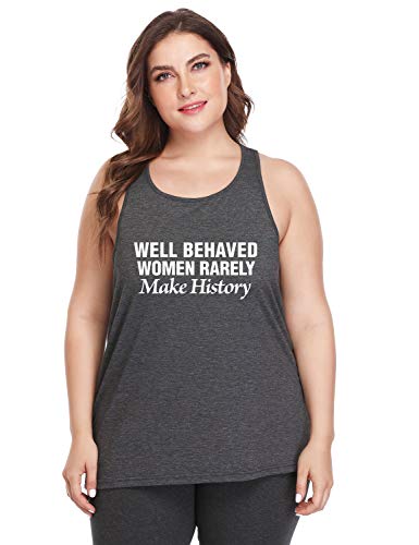 Racerback Tank-grey