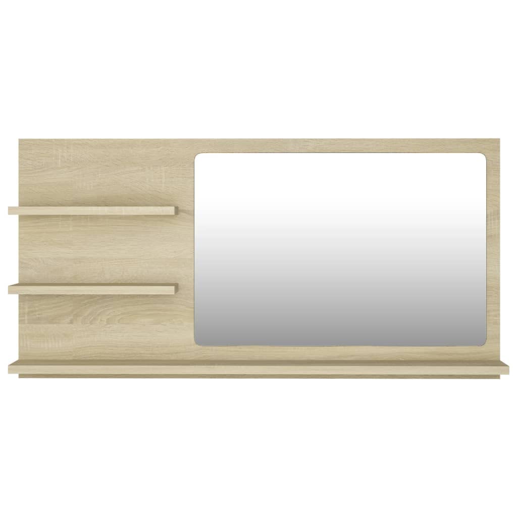 Sonoma Oak Bathroom Wall Mirror - 35.4