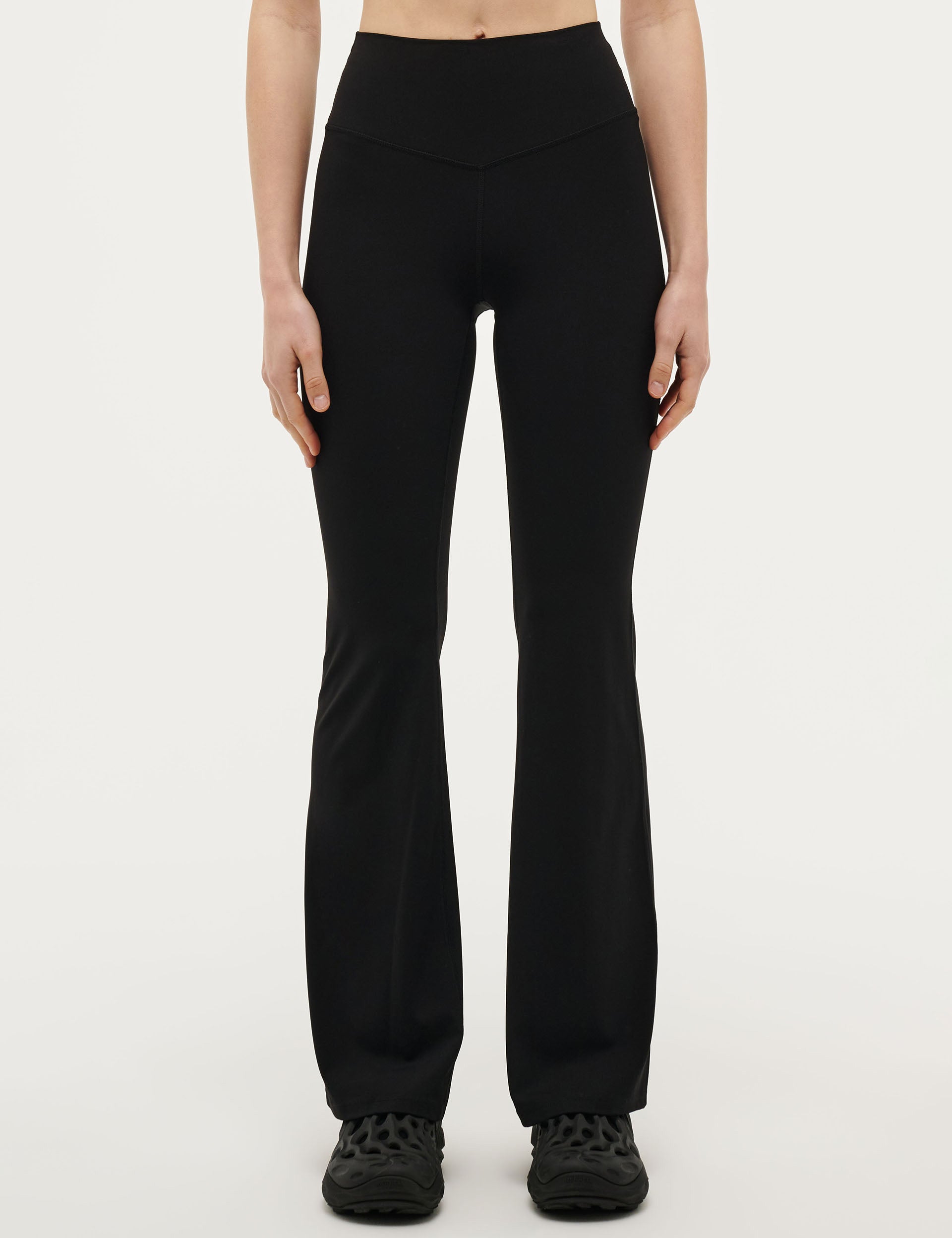 High-Waisted Black Leggings for Women - Comfortable & Stretchy Workout Yoga Pants - Perfect for Gym, Running, and Everyday Wear