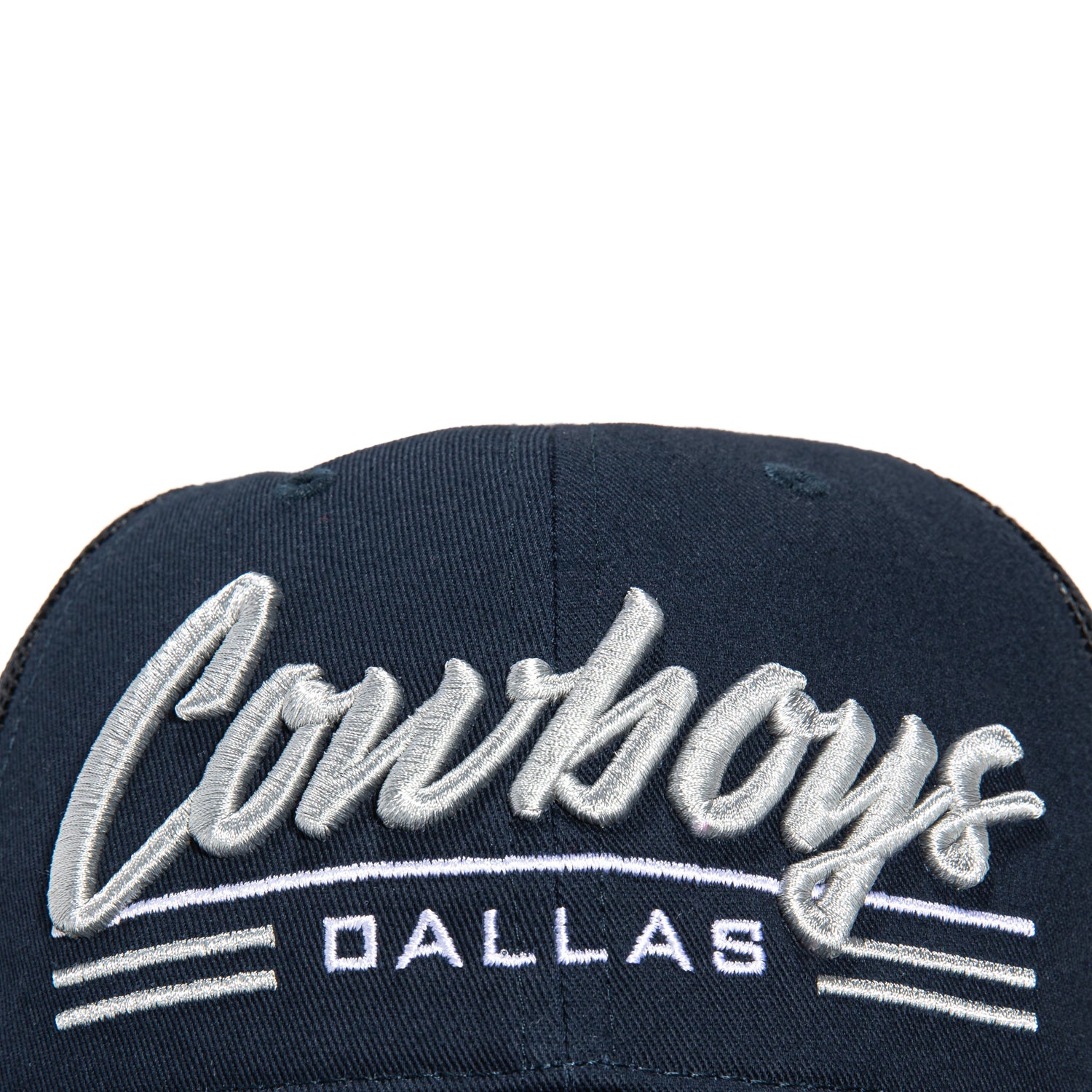 47 Brand Dallas Cowboys Garner Trucker Adjustable Hat - Navy Blue Snapback Cap for Men & Women - Perfect for Game Day, Tailgating & Outdoor Activities