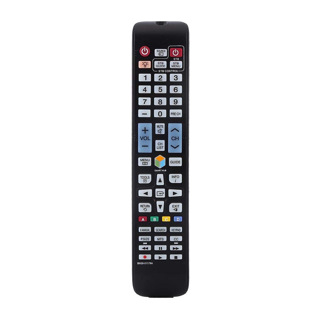 Universal BN59-01179A Replacement Remote Control for Samsung LCD LED Smart TVs - Compatible with Multiple TV Models (Great for Living Room, Bedroom & Home Theater Use)