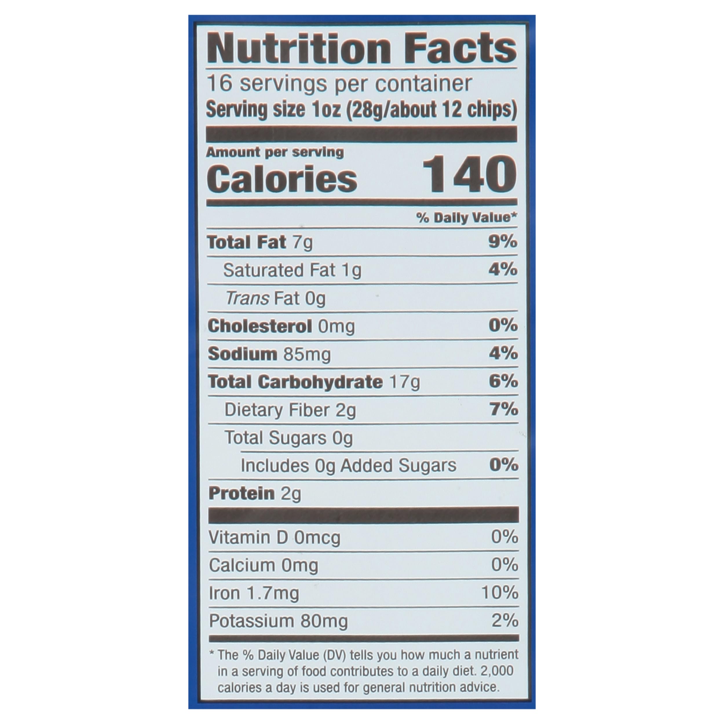 Organic Blue Corn Tortilla Chips by Garden of Eatin' - Gluten-Free, Non-GMO, 1 lb Bag - Perfect for Parties, Snacking & Healthy Diets