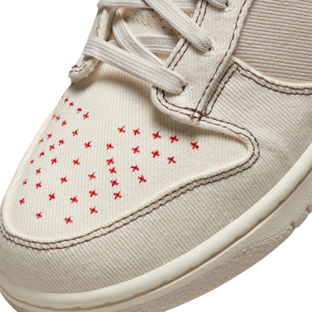 Nike Dunk Low Sashiko Light Orewood Brown Sneakers - Men's Casual Shoes for Streetwear & Everyday Wear | Perfect for Urban Fashion & Comfortable Walking