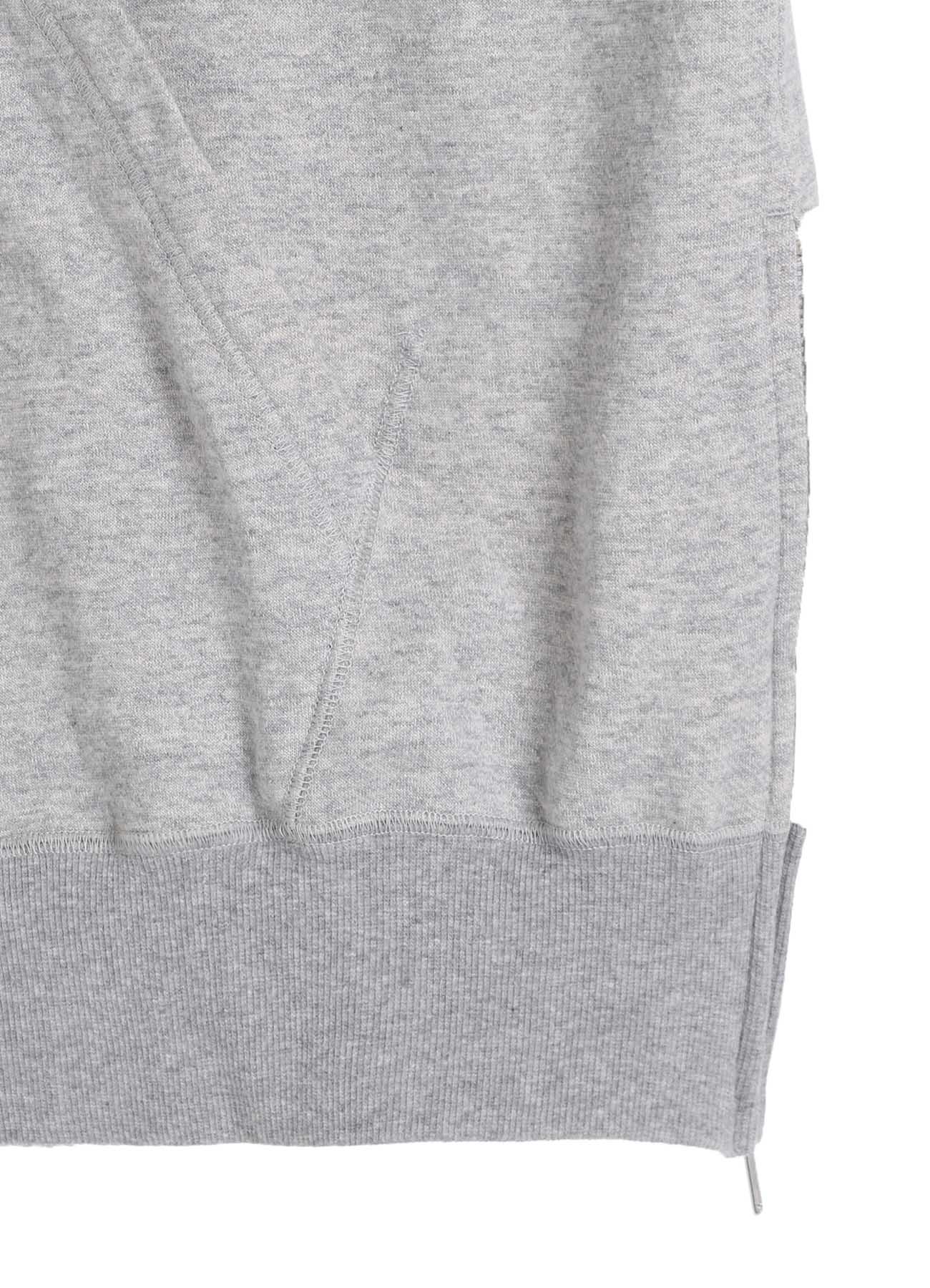 Breathable Cotton Gauze Short Sleeve Hoodie with Side Zippers - Casual Oversized Pullover for Summer, Yoga, and Outdoor Activities