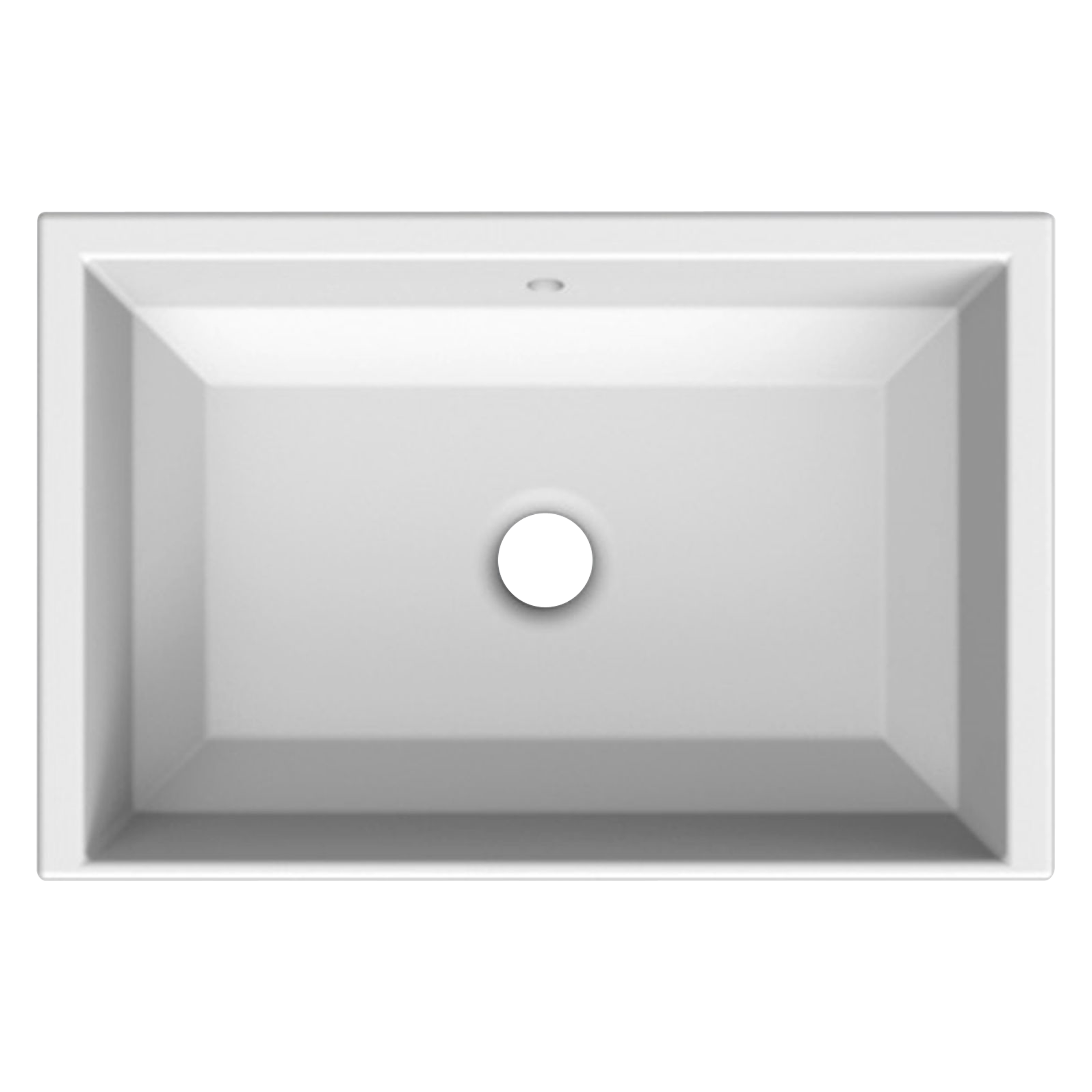 Premium White Sateen Undermount Bathroom Sink - Modern Vanity Basin for Bathroom & Powder Room Renovation