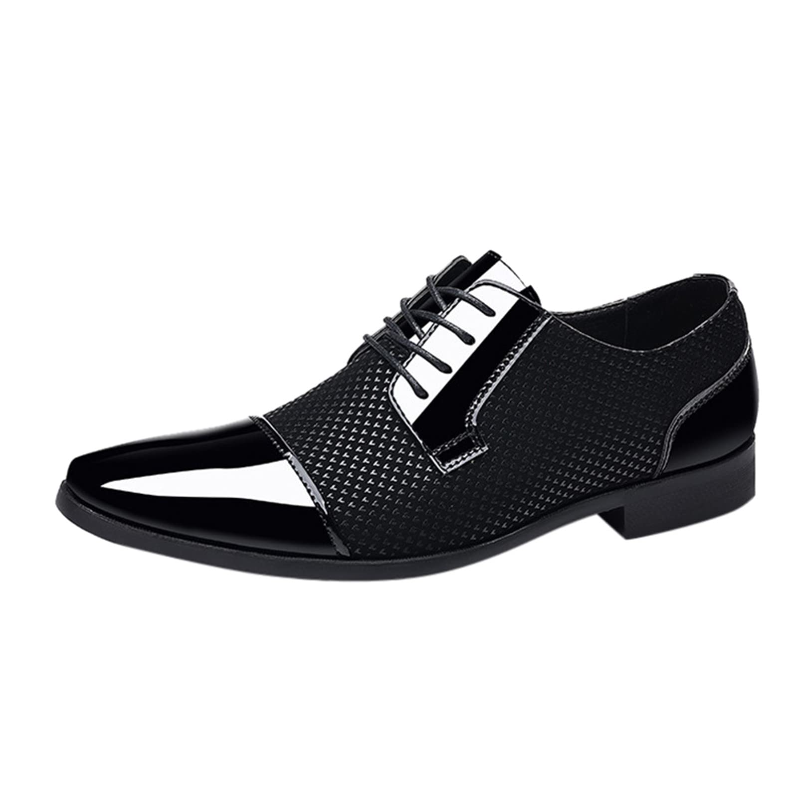 Men's Casual Leather Slip-On Shoes - Classic Style PU Leather Loafers for Walking & Work | Comfortable & Durable for Office, Travel & Daily Wear