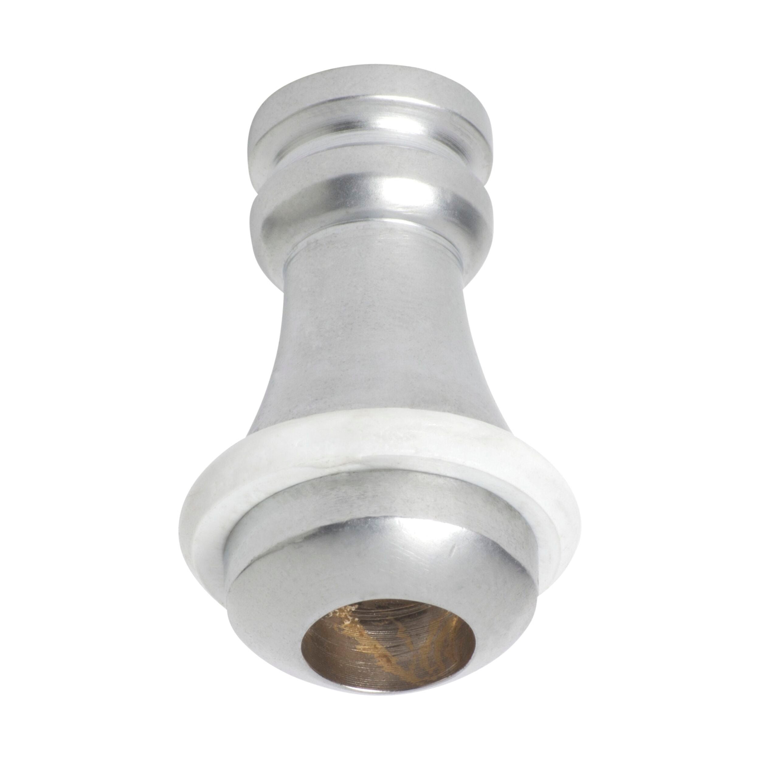 4657 Cord Weight Satin Chrome H32mm - Premium Home Decor Accessory for Curtains, Drapes & Window Treatments - Perfect for Living Room, Bedroom & Office Decor