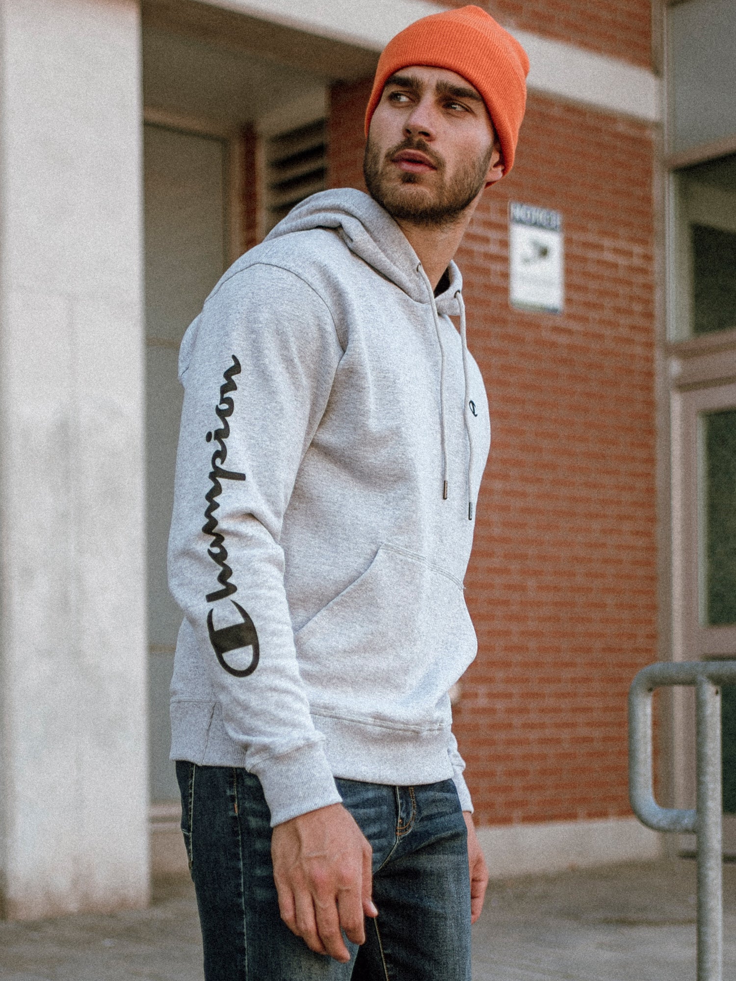 Champion Color Pop Pullover Hoodie - Soft & Stylish Sweatshirt for Men & Women | Perfect for Gym, Casual Wear & Outdoor Activities