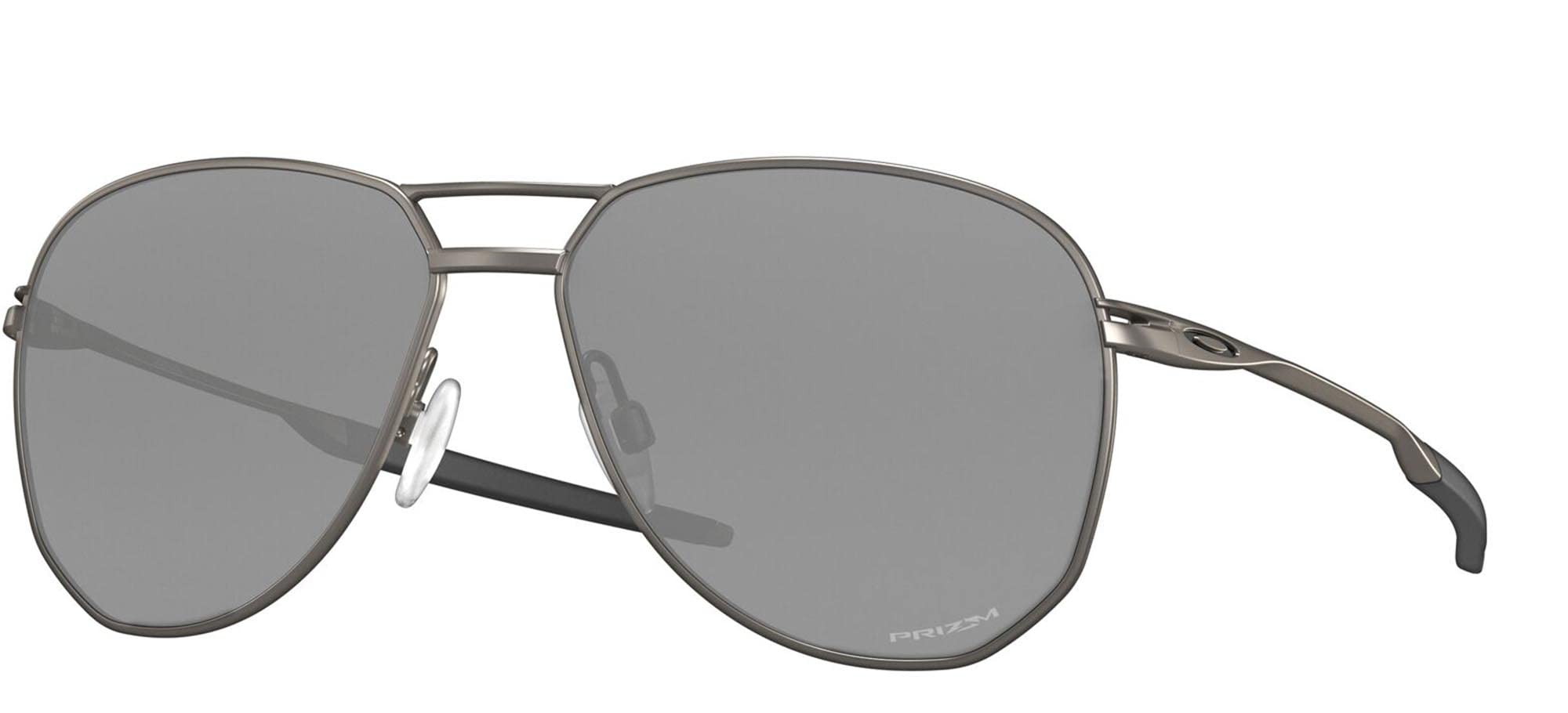 Oakley Men's Oo4147 Contrail Aviator Sunglasses - Polarized UV Protection, Lightweight Metal Frame for Driving, Travel & Outdoor Activities