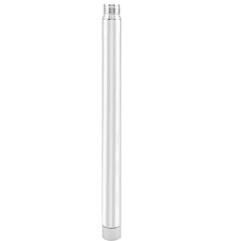 Stainless Steel Shower Arm Extension - 10 Inch Adjustable Shower Head Extender Rod for Fixed or Handheld Showerheads | Perfect for Bathroom Renovation & Low-Ceiling Showers