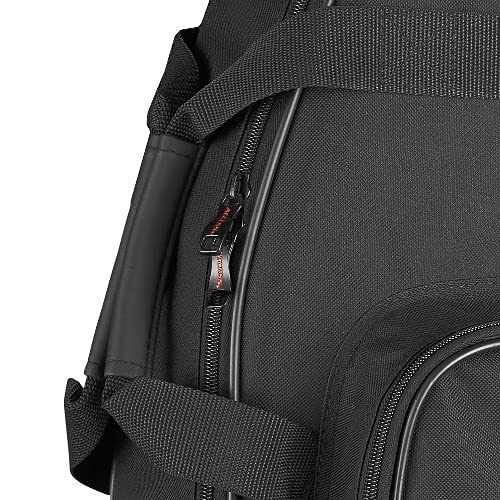 Premium Dual Electric Bass Gig Bag - Heavy Duty Padded Protection for Travel & Storage - Perfect for Musicians, Bands & Live Performances