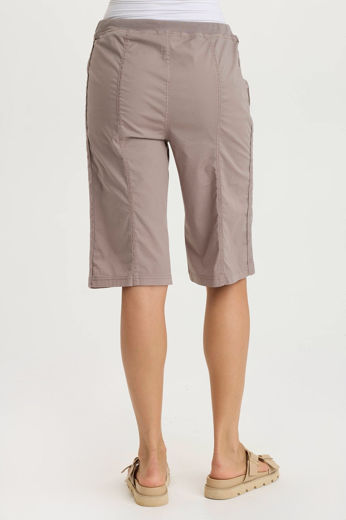 Stylish Black Poplin Wide Leg Bermuda Shorts for Women | Comfortable & Trendy Summer Shorts | Perfect for Casual Outings, Beach Trips & Vacations