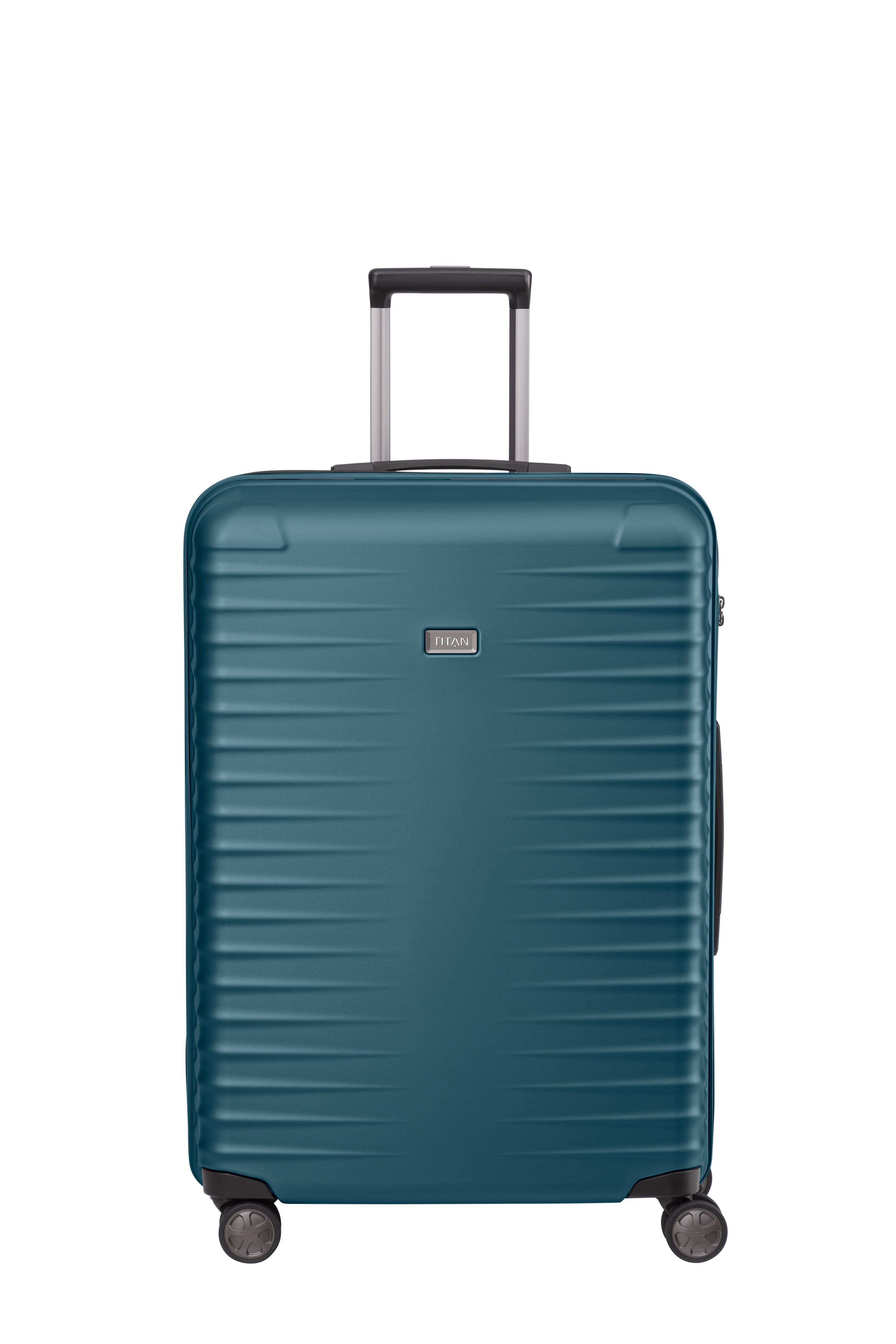 Titan LITRON Trolley L Large Luggage - Spinner Suitcase with 360° Wheels for Travel, Business Trips & Vacations | Durable Expandable Check-in Luggage for Airlines