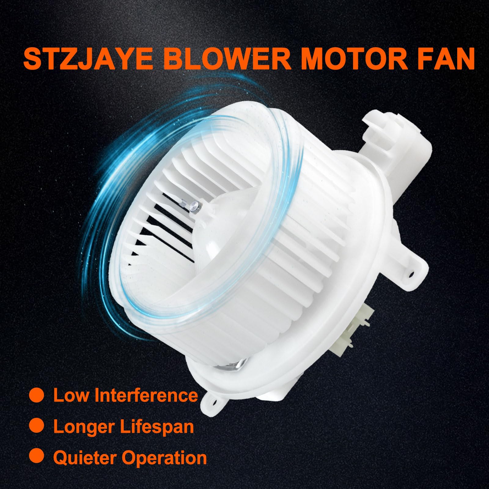 700298 AC Heater Blower Motor Front HVAC Motor Fan Replacement for 2008-2017 Toyota Sienna & Sequoia - Replaces 87103-0C051, 871030C051, 75050 - Perfect for AC Repair & Climate Control System Maintenance