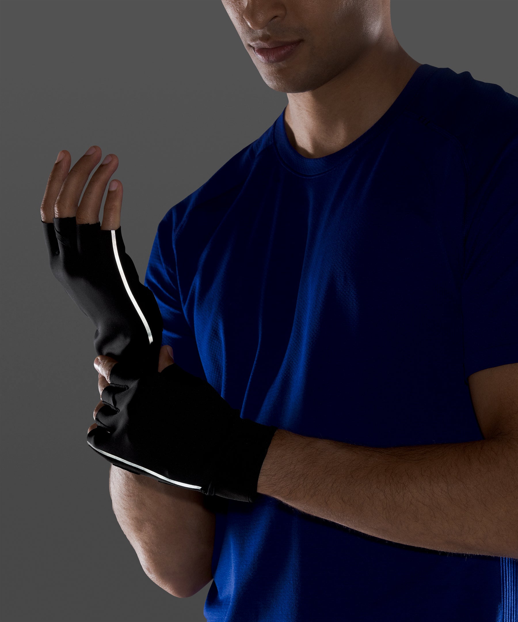 Lululemon Men's License To Train Workout Gloves - Breathable & Grip-Enhanced for Gym, Weightlifting & CrossFit Training