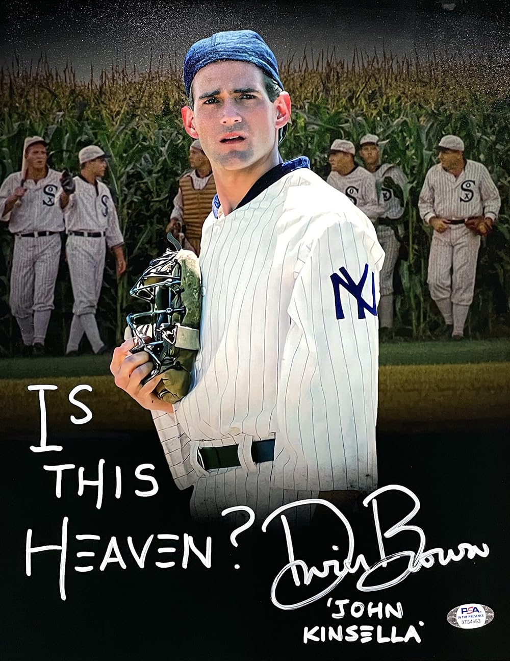 Dwier Brown Autographed 11x14 Field of Dreams Movie Photo - 