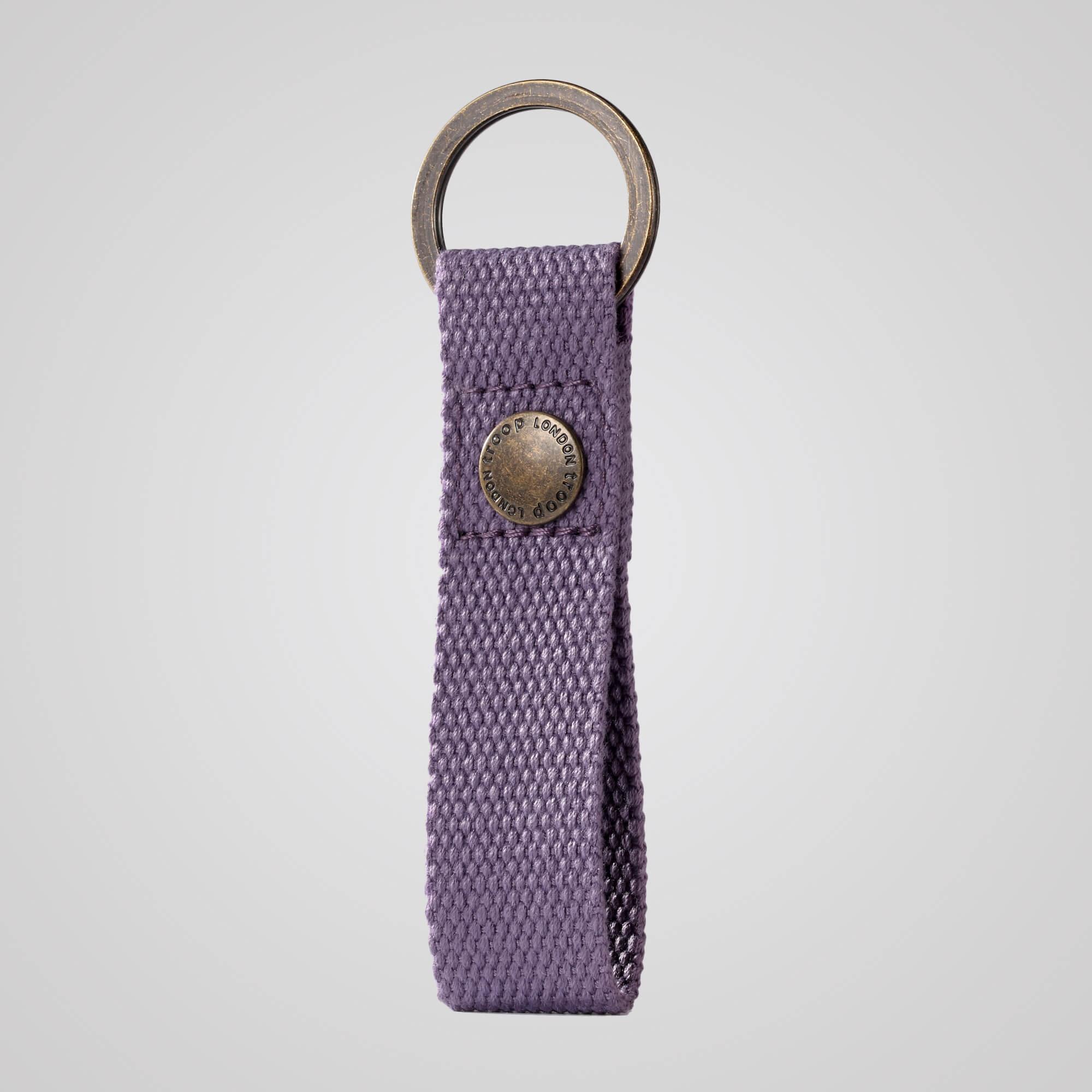 Troop London Practical Loop Keyring - Durable Metal Key Chain for Keys, Car Keys & Accessories - Perfect for Home, Office & Travel Use
