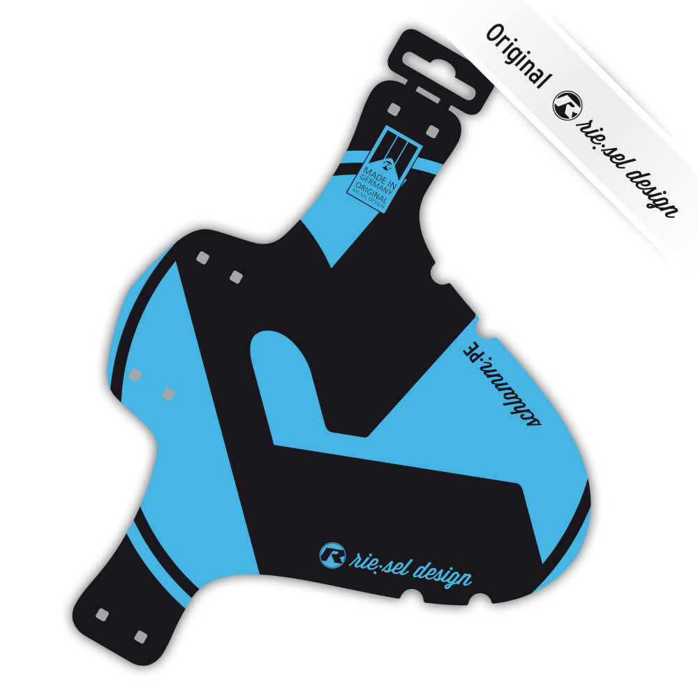 2017 Blue Mountain Bike Fender - Durable MTB Mudguard for Off-Road Cycling & Trail Riding - Perfect for Rainy Days & Muddy Terrains