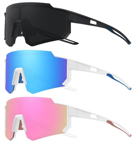 3pack Matte Black/Gray+white/Blue+white/Pink