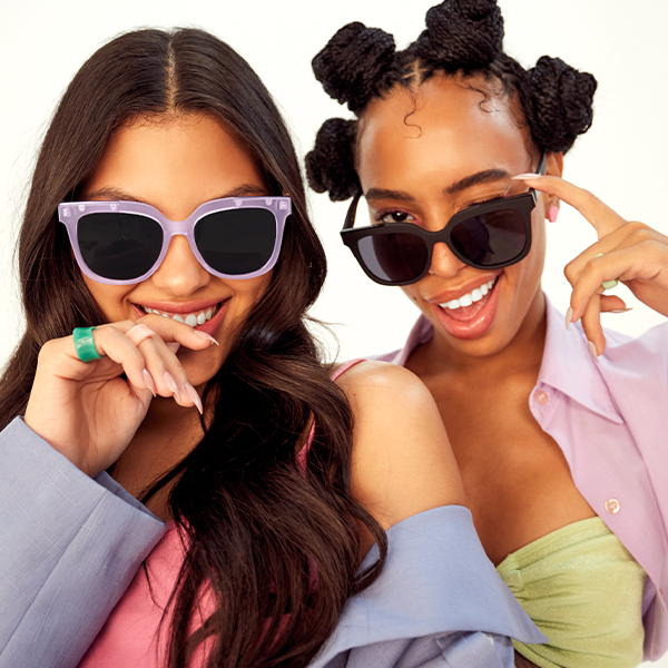Coco Black Frame Black Lens Wayfarer Sunglasses for Women & Men - Classic Retro UV Protection Shades for Beach, Driving & Outdoor Fashion