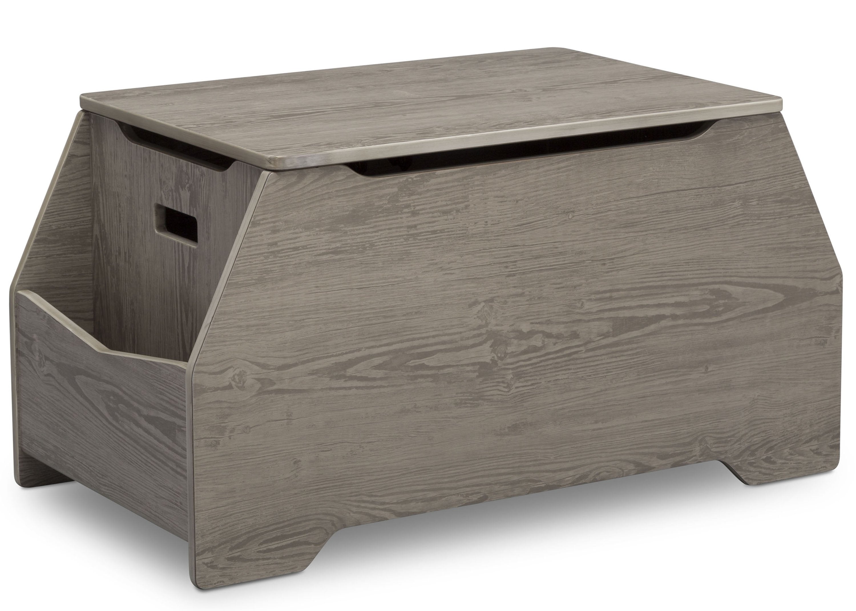 Signature Wooden Toy Box with Book Storage - Perfect for Kids' Room Organization & Nursery Decor