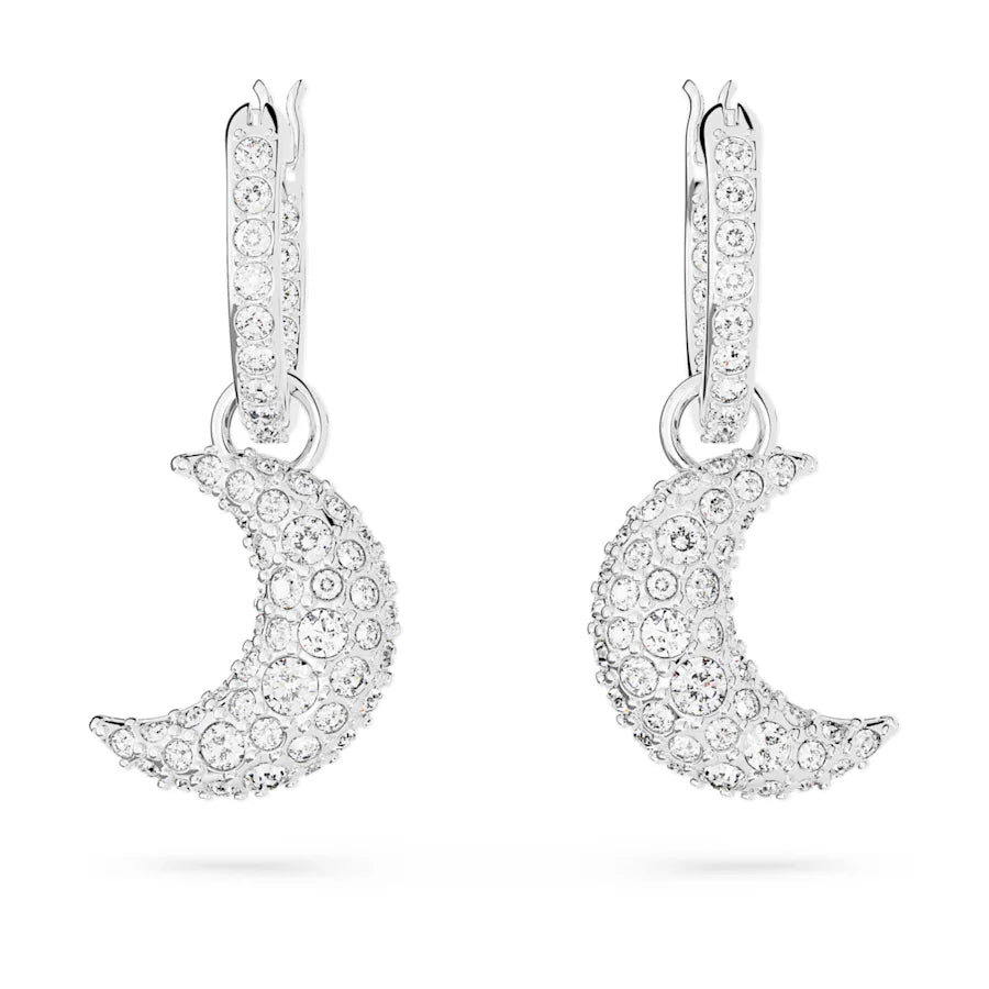 Luna Drop Earrings for Women - Elegant Dangle Earrings with Crystal Stones, Perfect for Wedding, Party & Evening Occasions