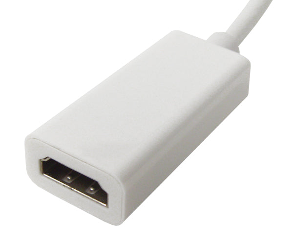 Mini DisplayPort to HDMI Adapter 4K 60Hz - Male to Female Converter for MacBook, iMac, PC - Connect Laptop to Monitor, TV, Projector for Work, Gaming & Home Theater