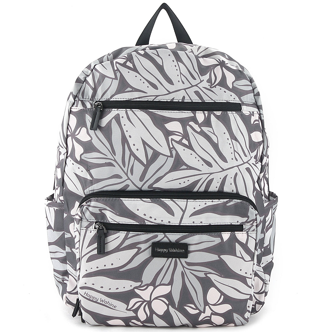 Melanie Laua'e Dark Grey Backpack - Stylish & Durable for School, Travel & Everyday Use