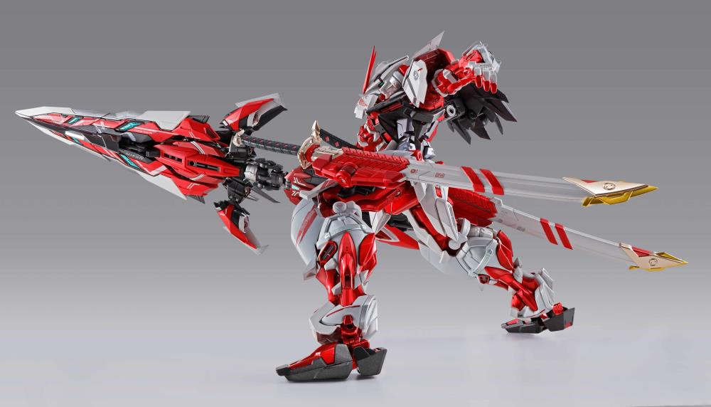 Bandai Metal Build Gundam Seed Vs Astray MBF-P02Kai Red Frame Kai Action Figure - Premium Collectible Model Kit for Anime Fans & Display | Perfect for Gundam Collections, Anime Decor, and Gift Giving