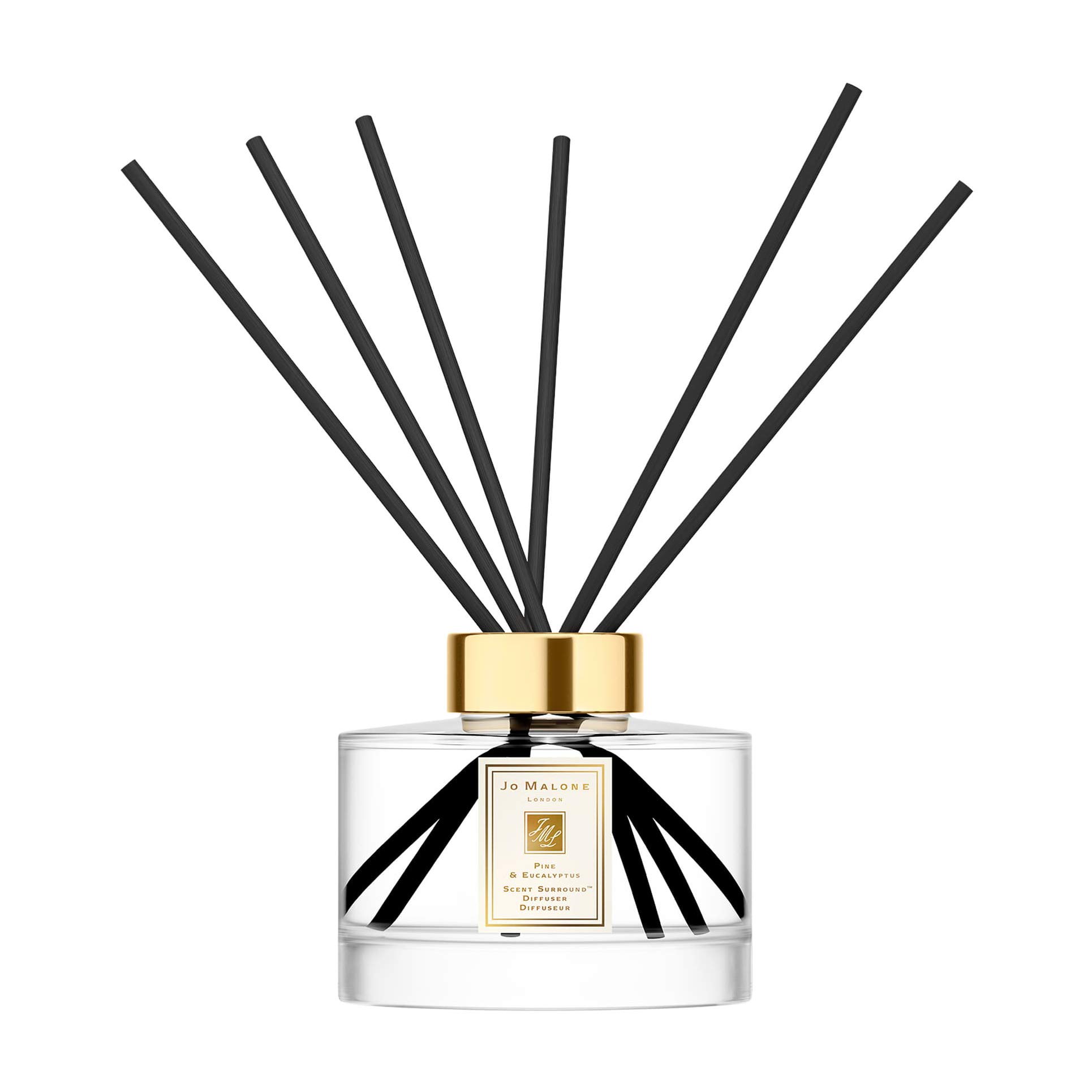 Jo Malone Pine & Eucalyptus Reed Diffuser 5.6 oz - Luxury Home Fragrance Oil Diffuser for Living Room, Bedroom & Office Aromatherapy