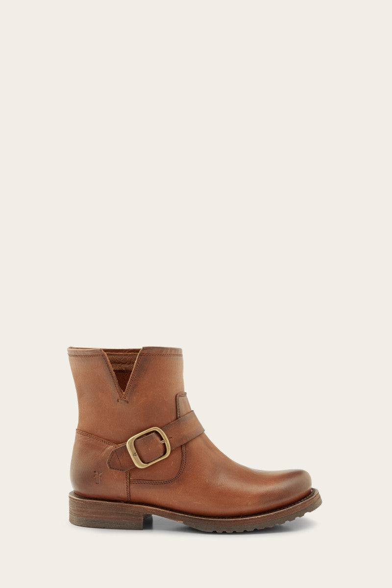 Veronica Bootie Women's Vintage Ankle Boots - Pre Loved & Eco-Friendly Fashion for Fall & Winter Outfits | Perfect for Casual, Office & Date Night Styles