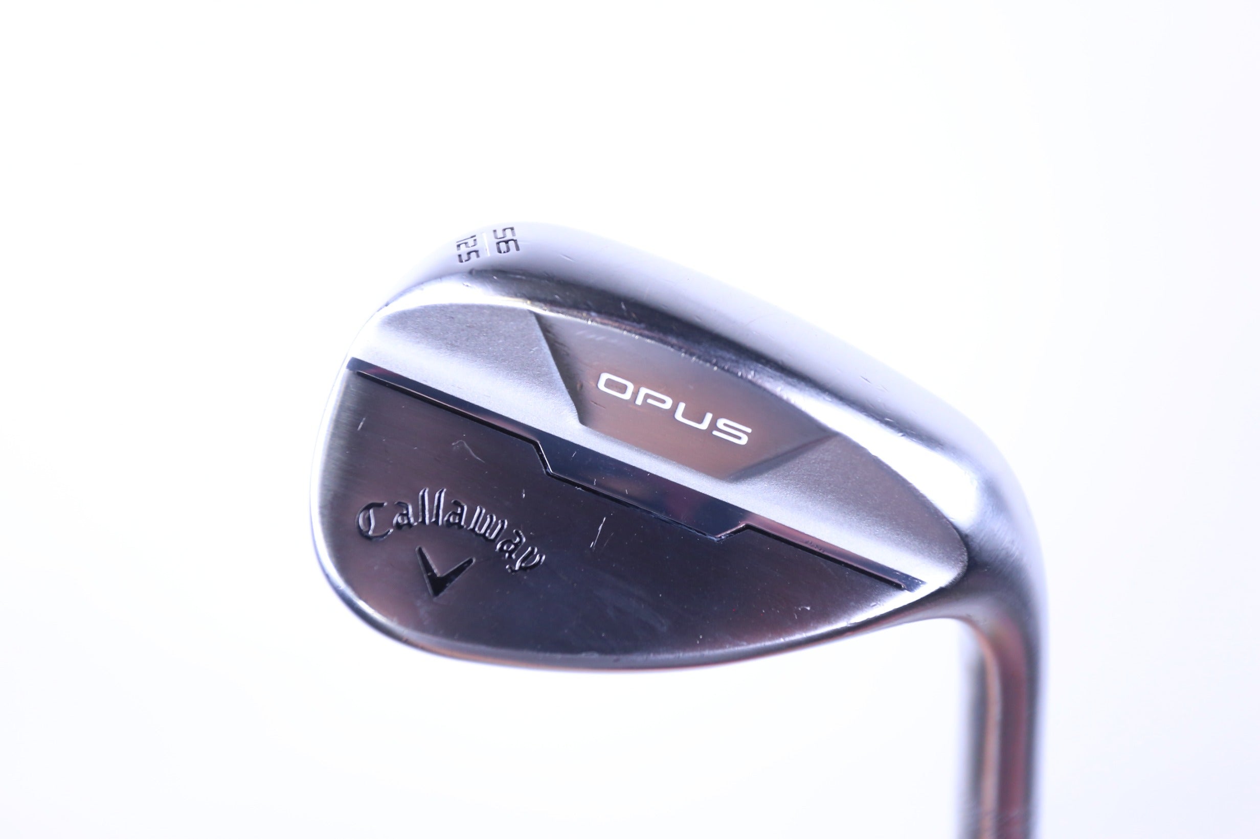 Used Callaway Opus Brushed Chrome Sand Wedge 56° Stiff Flex Right Hand Golf Club - Perfect for Bunker Shots & Short Game Improvement