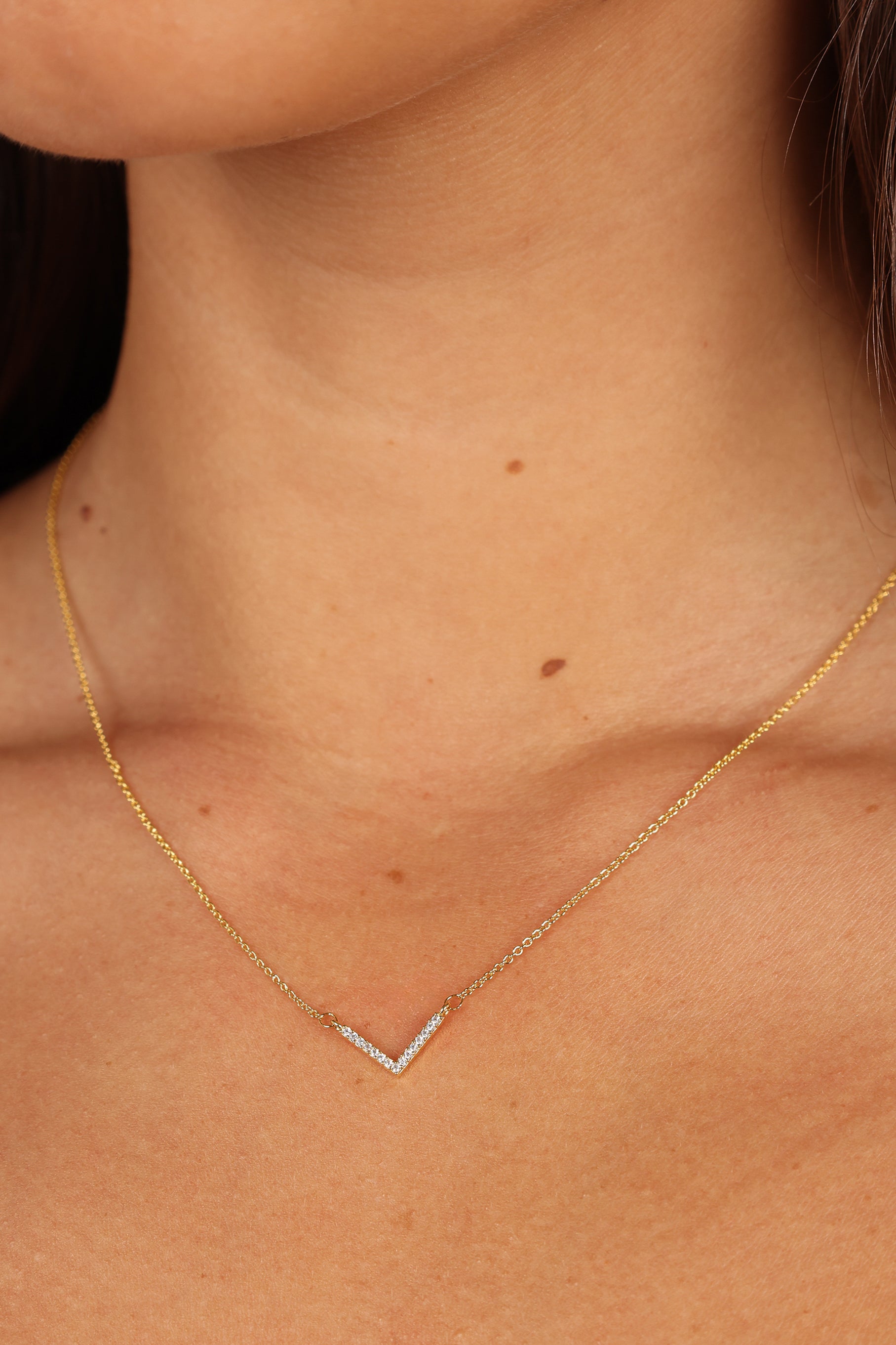 Haley Gold Necklace for Women - Elegant Layering Jewelry for Everyday Wear & Special Occasions