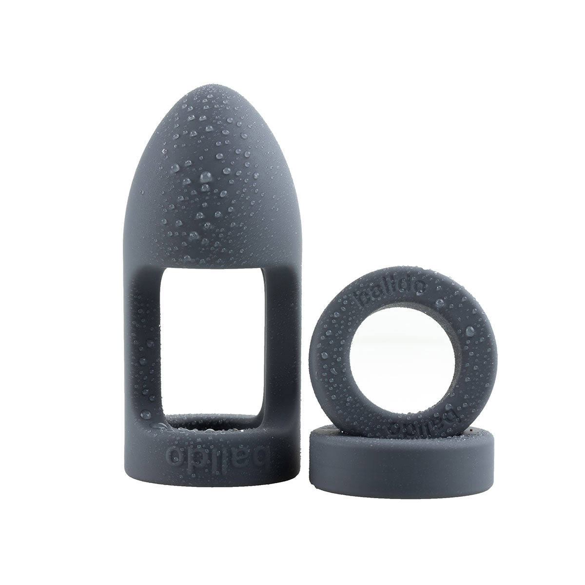 Balldo Set - High-Quality Steel Grey Dog Toy for Interactive Play, Fetch & Training - Perfect for Indoor & Outdoor Fun with Your Pet