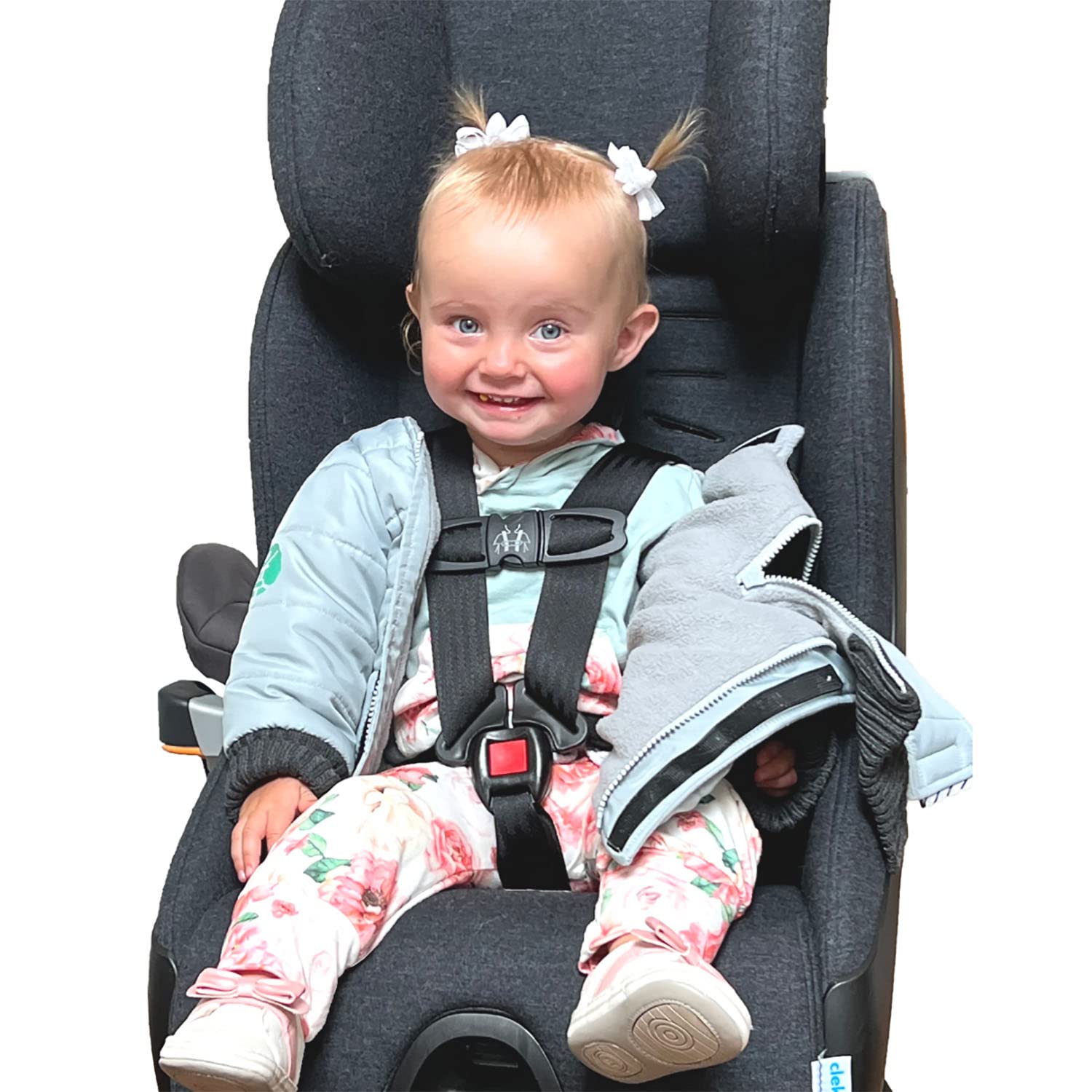 Buckle Me Baby Winter Coat - Safe & Warm Car Seat Jacket for Boys & Girls (6 Months-6 Years) | Shark Tank Featured | Perfect for Snow Days & Winter Travel