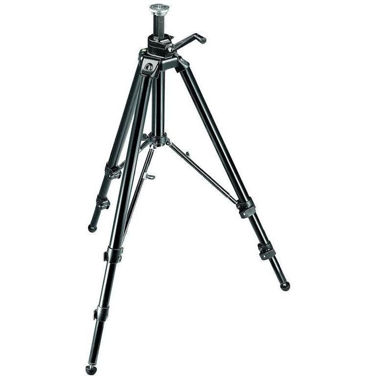 Manfrotto 475B Professional Geared Tripod - Heavy Duty Aluminum Tripod for DSLR Cameras | Perfect for Photography, Videography & Studio Shoots