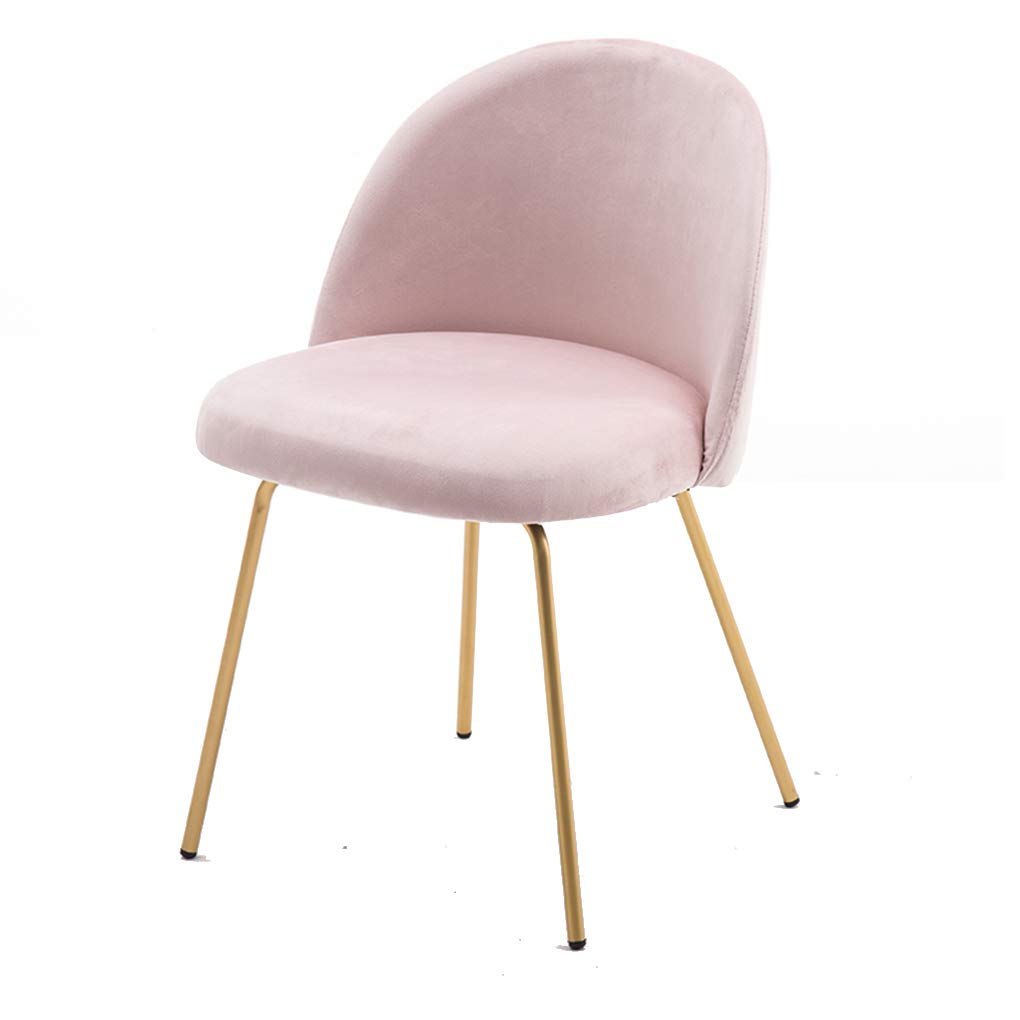 Modern Living Room Dining Chair - High Resilience Sponge & Fabric Upholstered Leisure Stool - Ergonomic Design with Sturdy Structure & Heavy Duty Support - Perfect for Home, Office, Restaurant and Cafe Seating