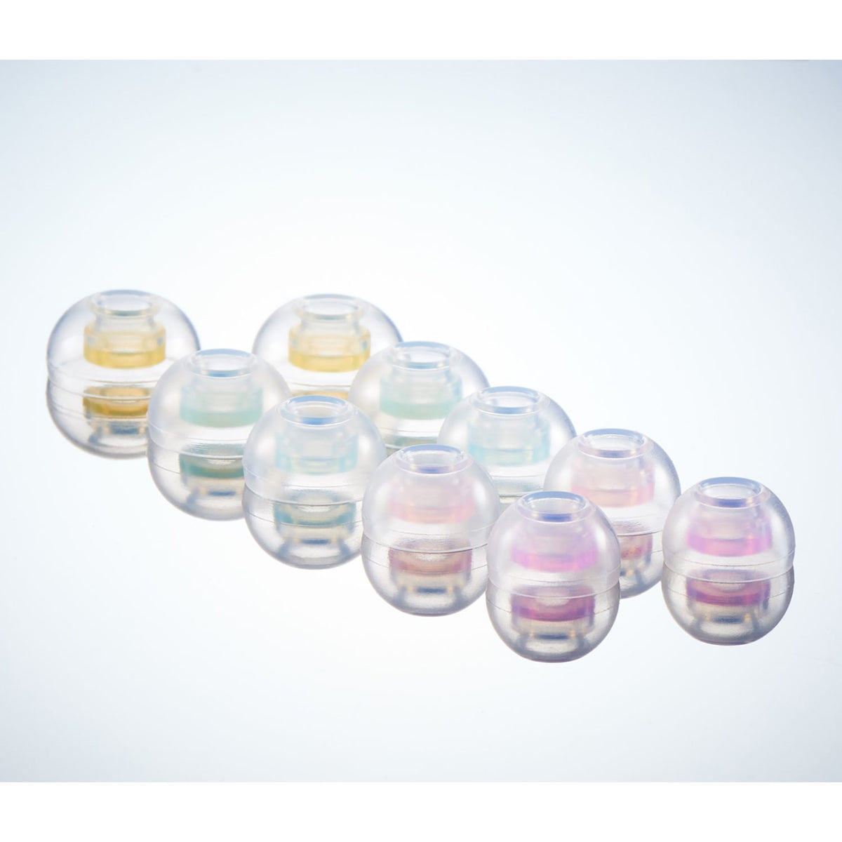 Spinfit CP1025 Premium Silicone Eartips for True Wireless Earbuds - 2 Pairs (Compatible with AirPods Pro, Galaxy Buds & More) - Enhanced Comfort & Secure Fit for Workouts, Commuting & All-Day Wear