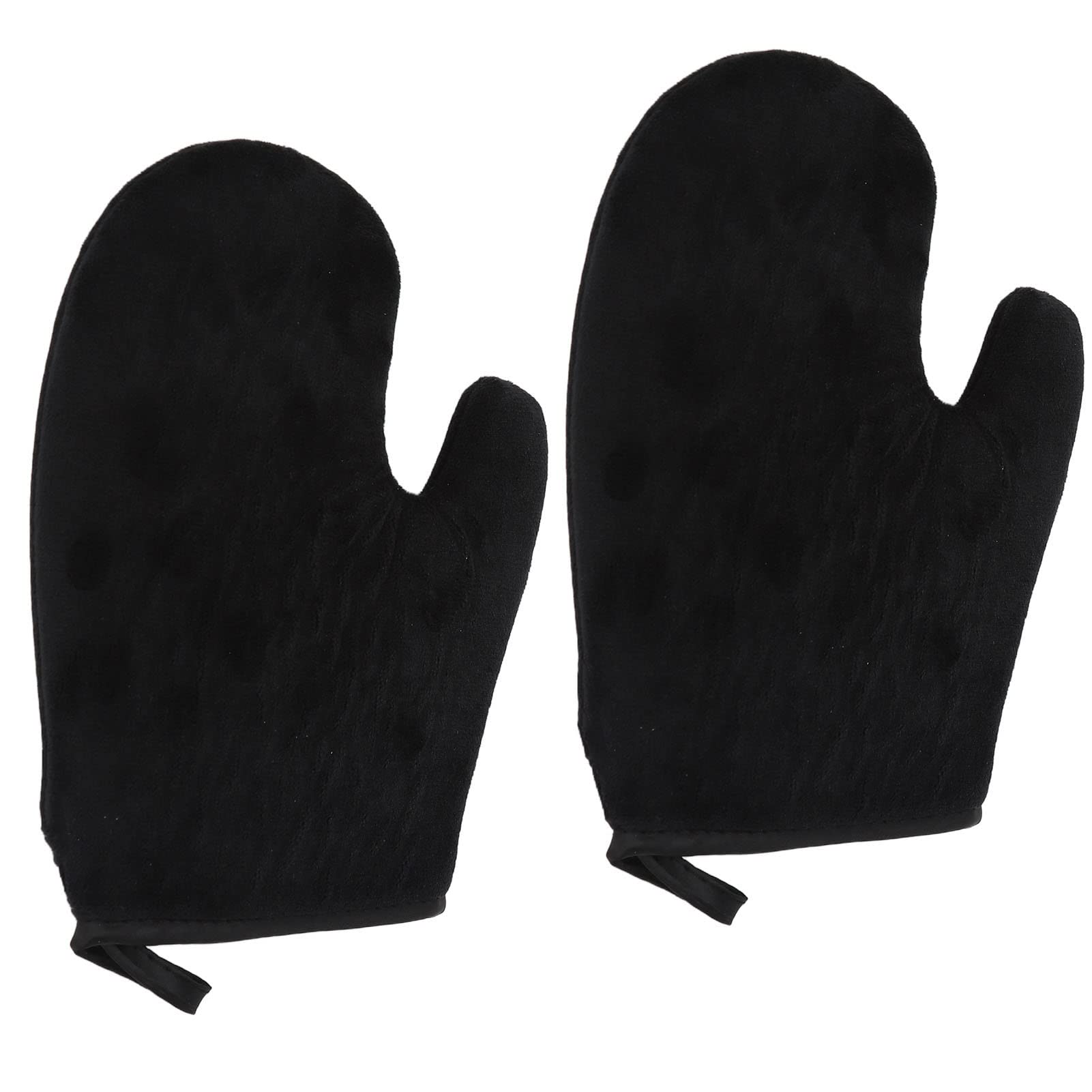 Best Self Tanning Mitt - Soft Flocking Tanning Glove for Sunless Tanner & Skin Care - Lotion & Oil Application Gloves - Exfoliating Glove for Home & Travel - Perfect for Even Tan Application & Body Care Routine