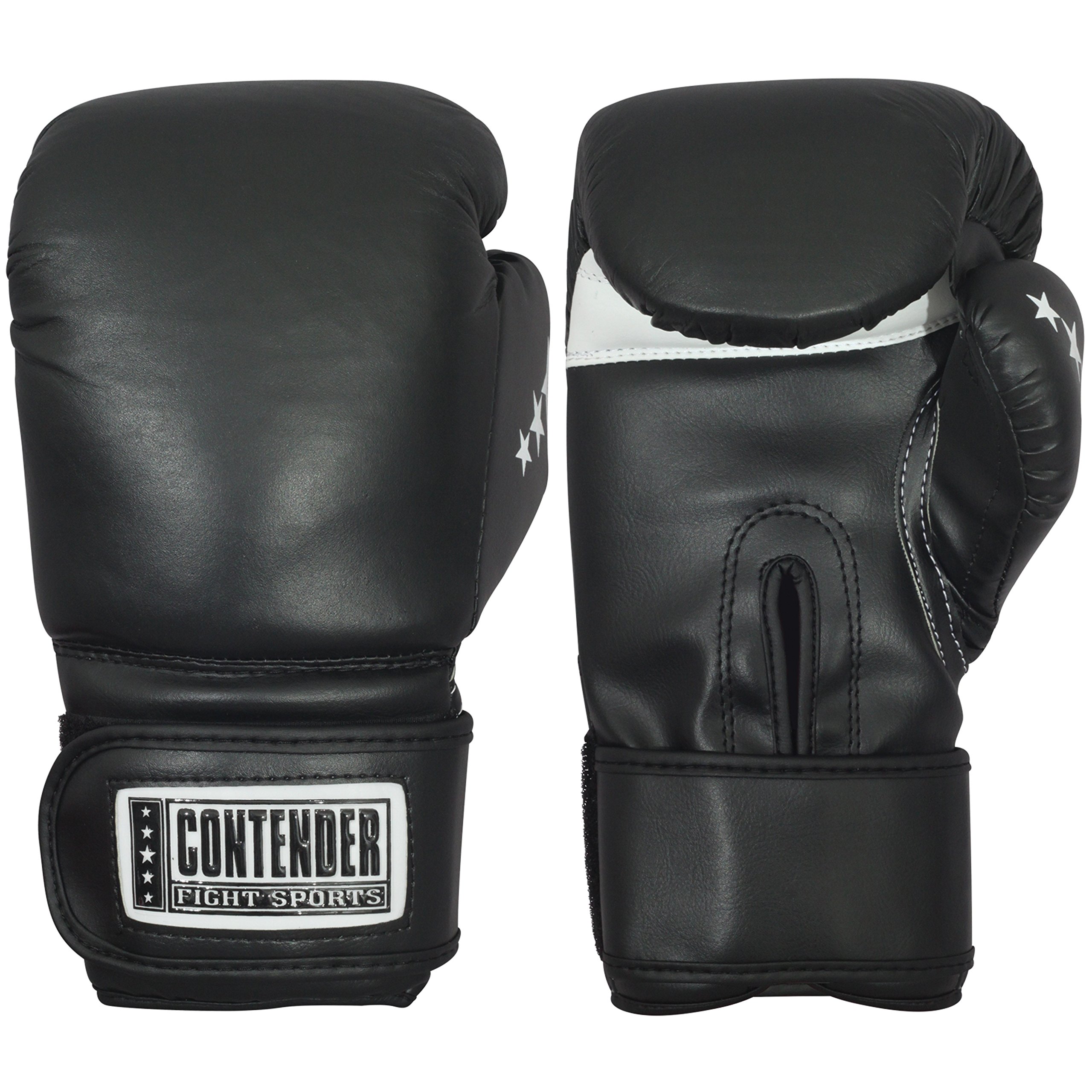 Premium Leather Boxing Gloves for Training & Sparring - Contender Fight Sports Heavy Bag Gloves | Ideal for Boxing, MMA, Kickboxing & Fitness Workouts
