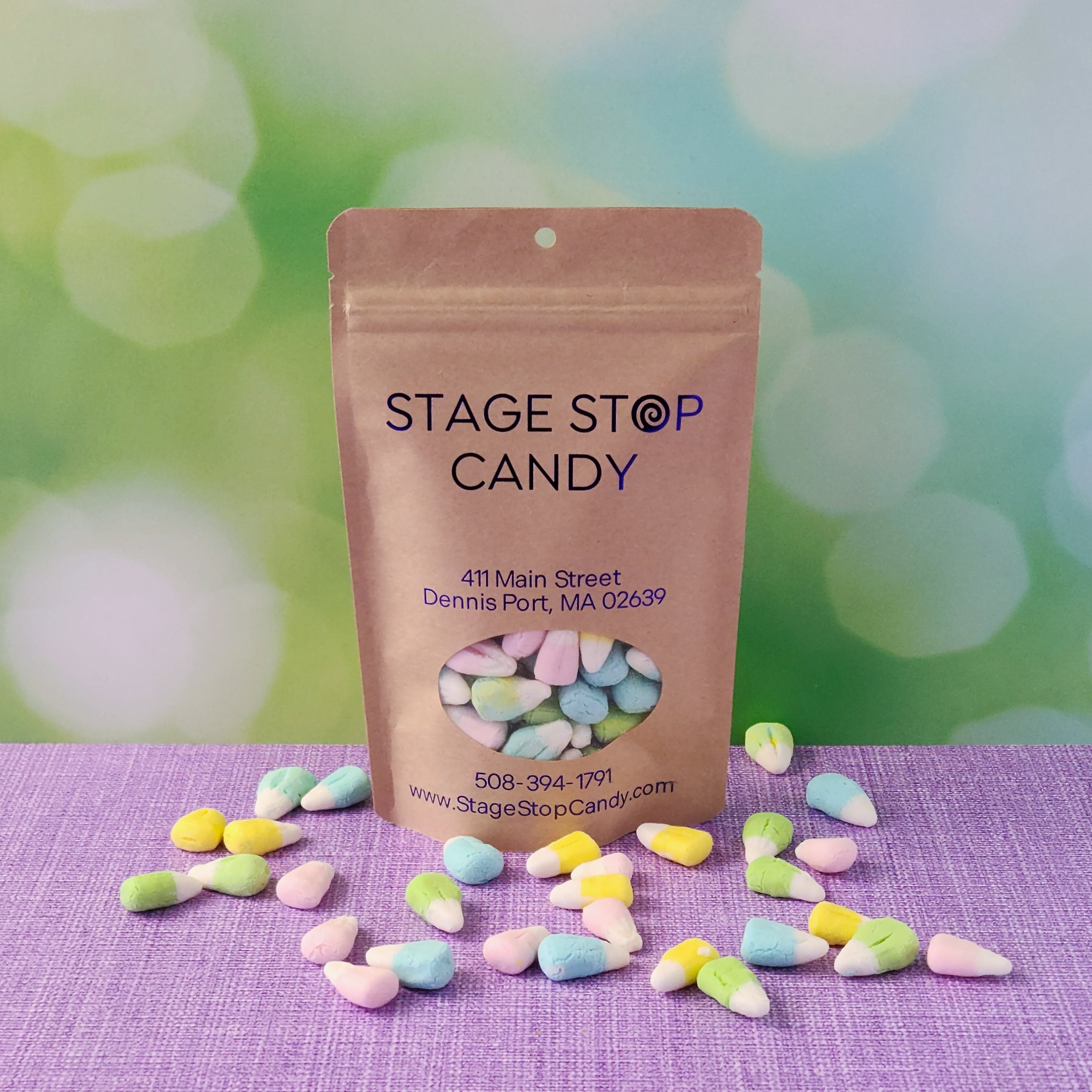 Crunchy Bunny Corn Freeze Dried Candy - Sweet & Crispy Snack for Kids, Parties, Halloween Treats & Movie Nights