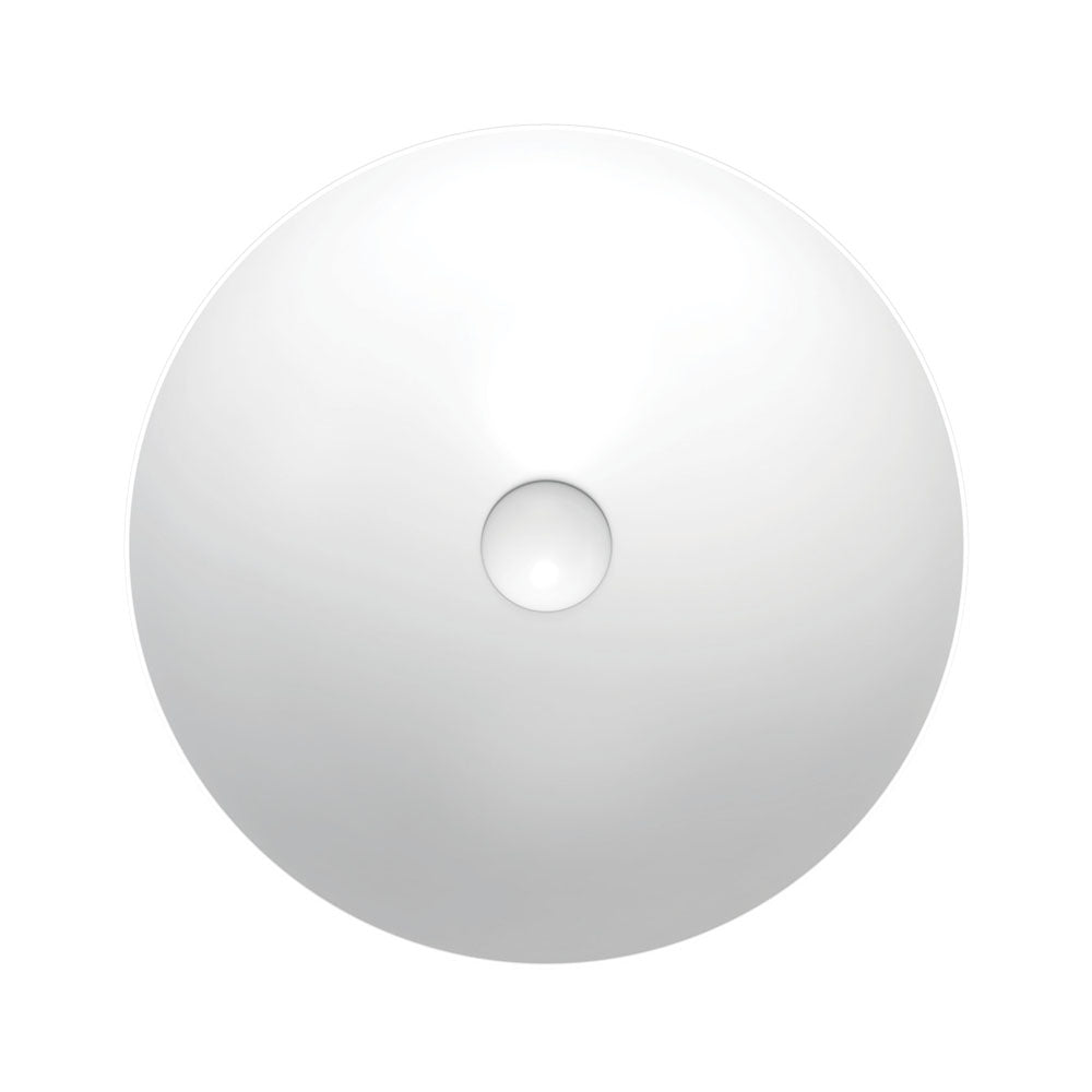 Fienza RB821W Aluca Above Counter Bathroom Sink, Matte White - Modern Vanity Basin for Contemporary Home & Commercial Spaces