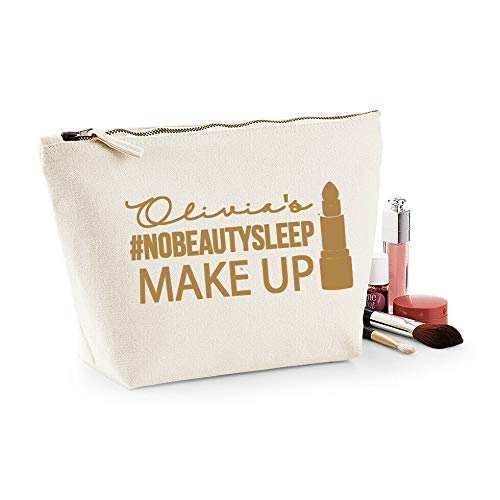 Personalized Makeup Bag with Custom Name - Unique Birthday Gift for Mom, Women, Girls - Perfect for Travel, Cosmetics Storage & Mother's Day Present