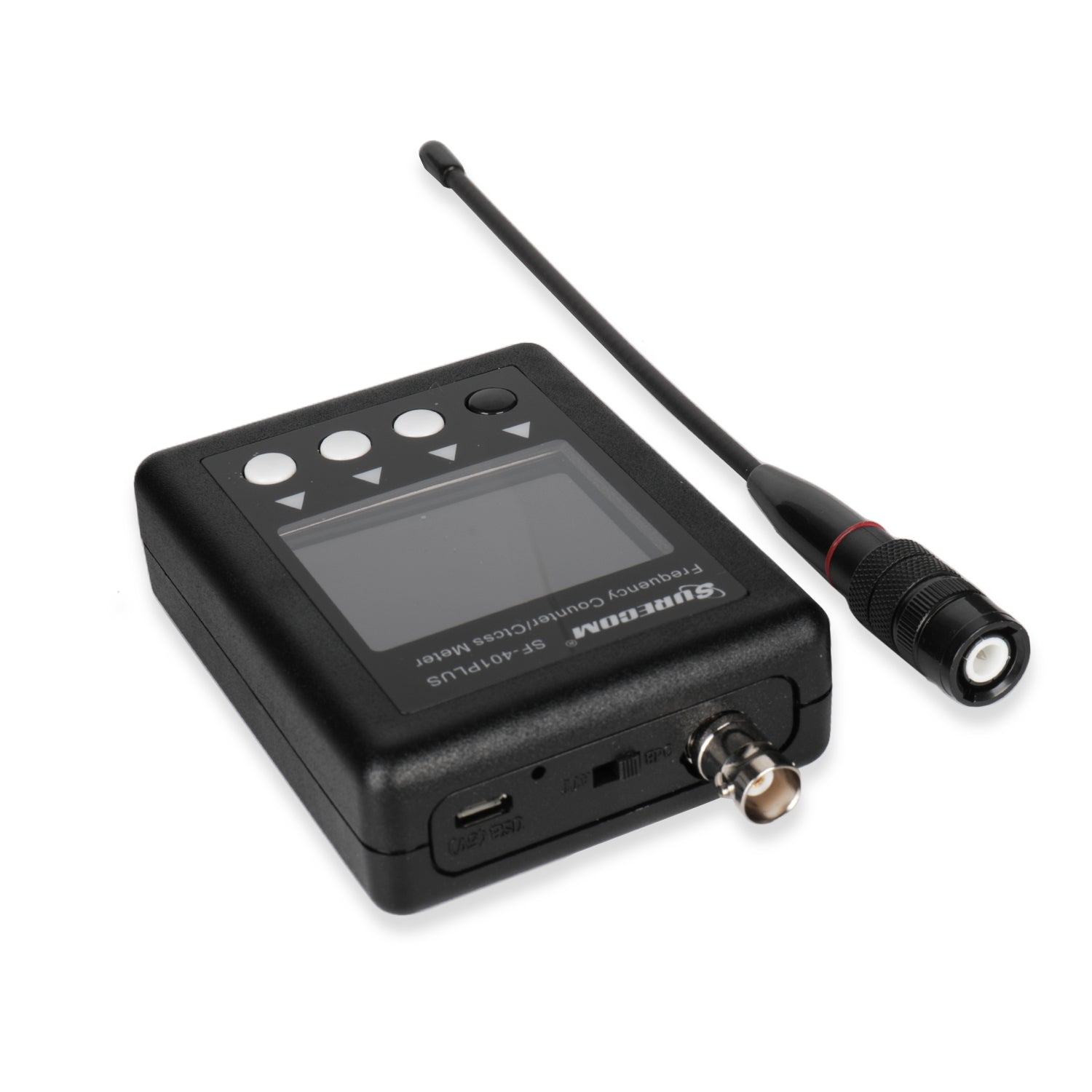 SURECOM SF401 PLUS Digital Frequency Counter for Ham Radio Transceiver - Accurate RF Signal Measurement for Amateur Radio, CB, and Walkie-Talkie Communication