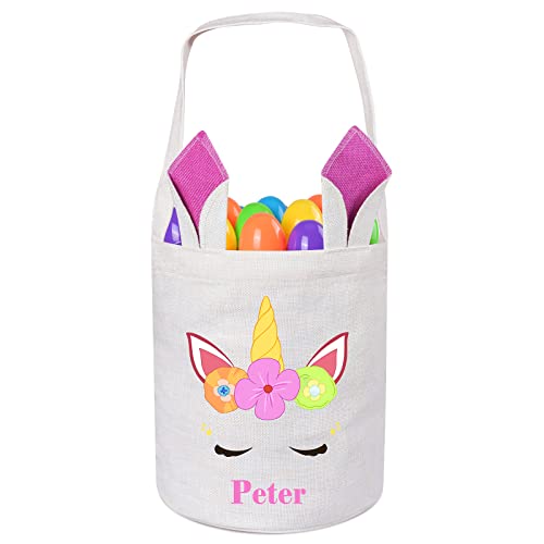 Personalized Easter Basket for Kids - Pink | Easter Gift & Toy Stuffer