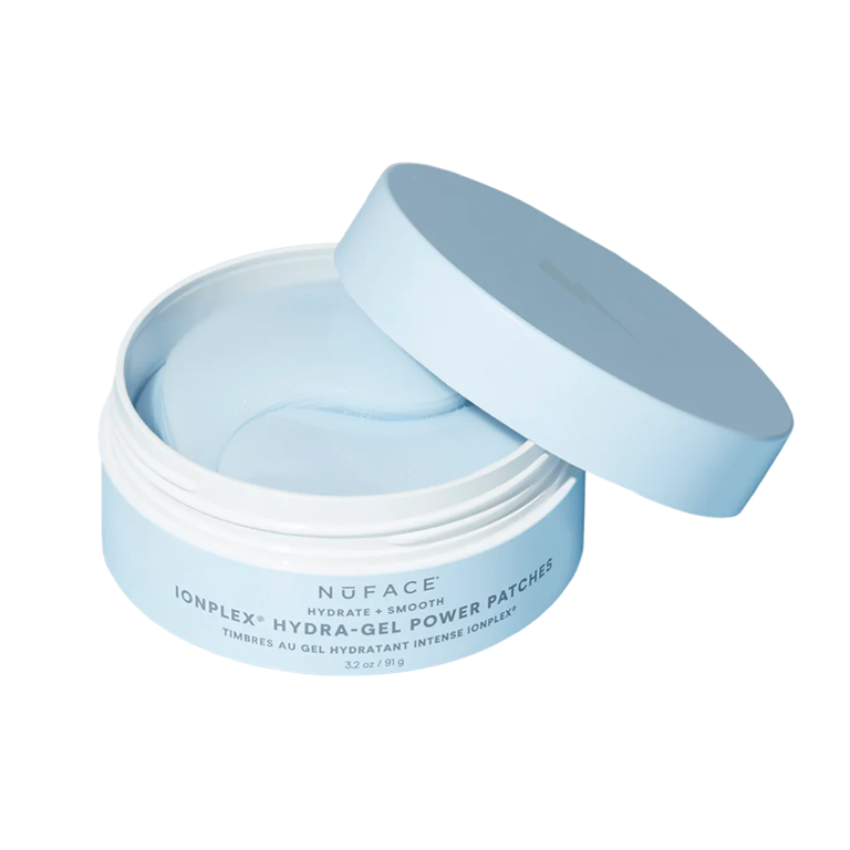 NuFACE IonPlex Hydra Gel Power Patches - Hydrating Facial Treatment for Glowing Skin | Reduce Wrinkles & Fine Lines | Perfect for Night Routine & Pre-Makeup Prep